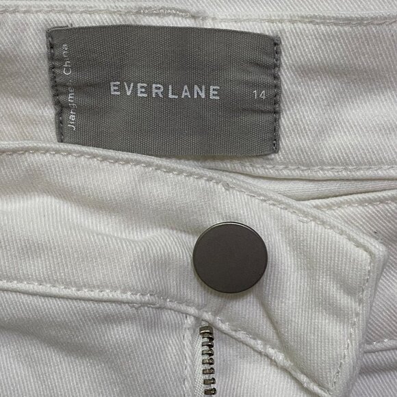 Everlane The Utility Barrel Pant in Bone - Size 14 - Picture 4 of 12